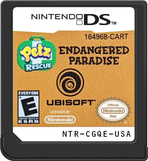 Petz Rescue Endangered Paradise (Complete) (used)