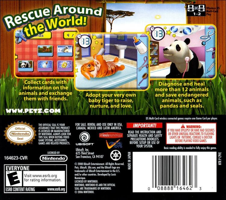 Petz Rescue Wildlife Vet (Complete) (used)