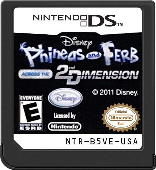 Phineas and Ferb: Across the 2nd Dimension (Complete) (used)