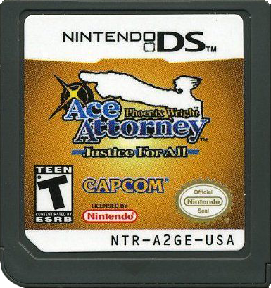 Phoenix Wright Justice for All (Loose) (used)
