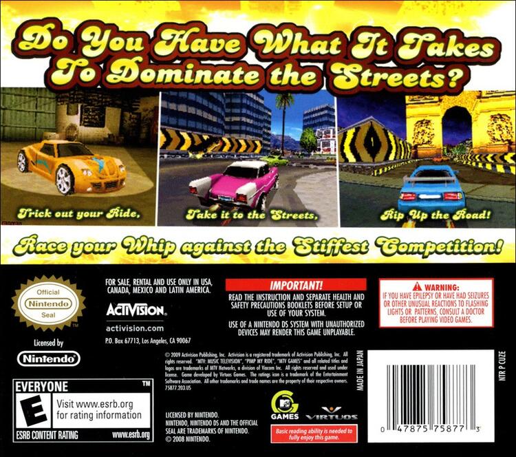Pimp My Ride Street Racing (Complete) (used)