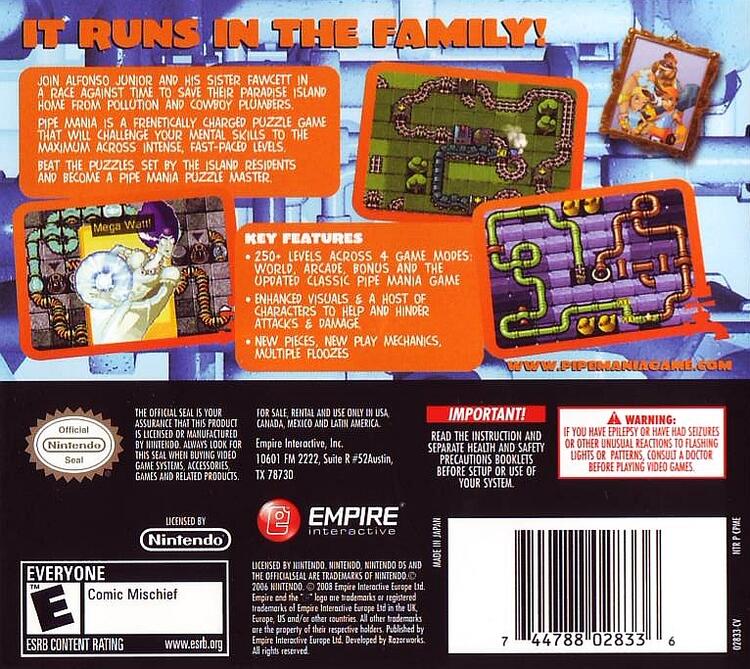Pipe Mania (Complete) (used)