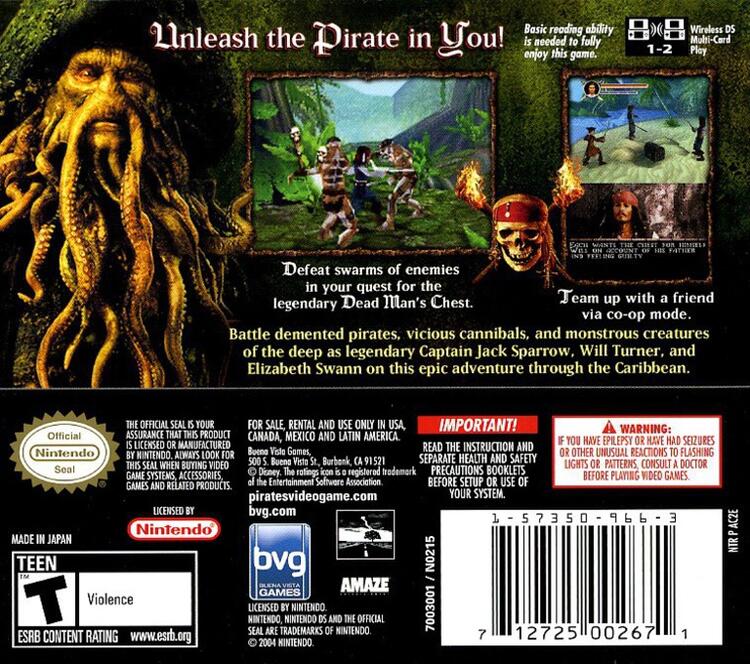 Pirates of the Caribbean Dead Man's Chest (Complete) (used)