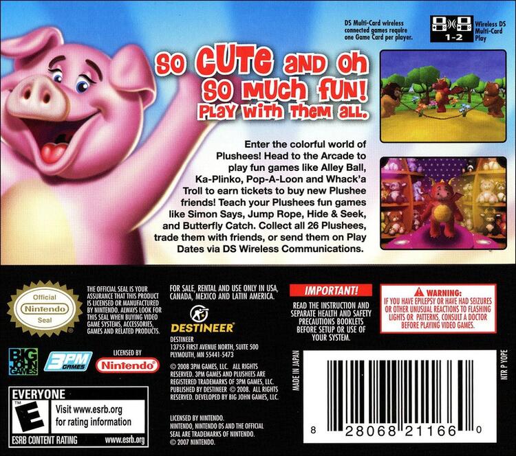 Plushees (Complete) (used)