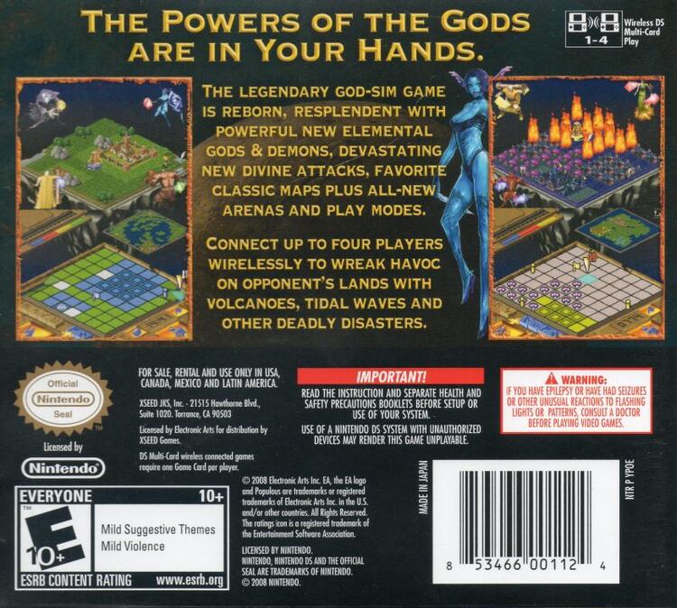 Populous DS (Complete) (used)