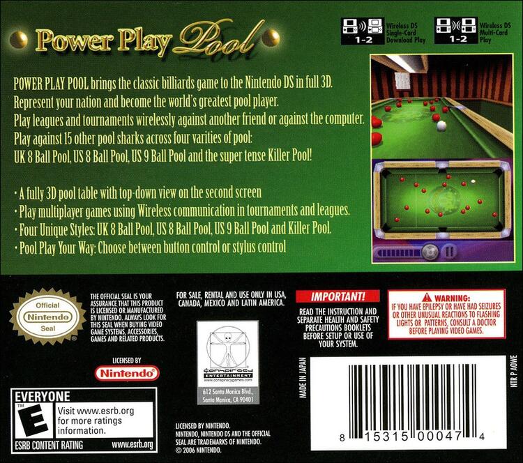 Power Play Pool (Complete) (used)