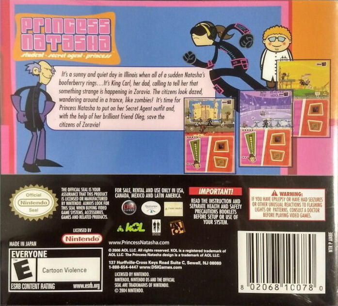 Princess Natasha Student Secret Agent Princess (Complete) (used)