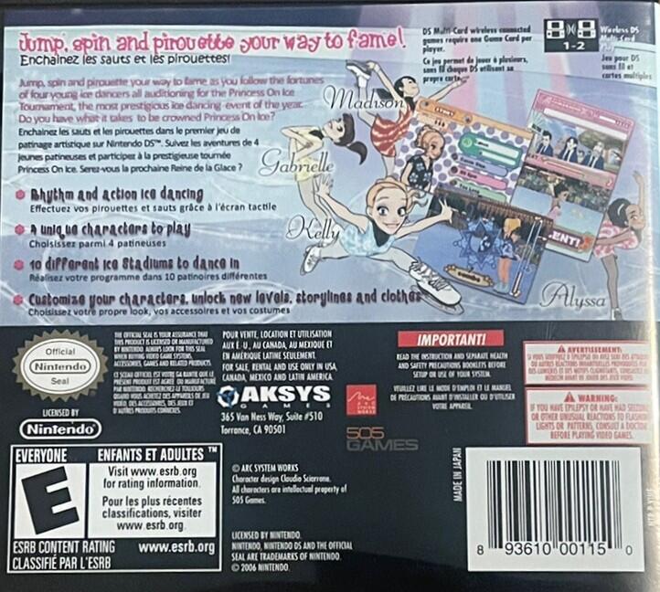 Princess On Ice (Complete) (used)
