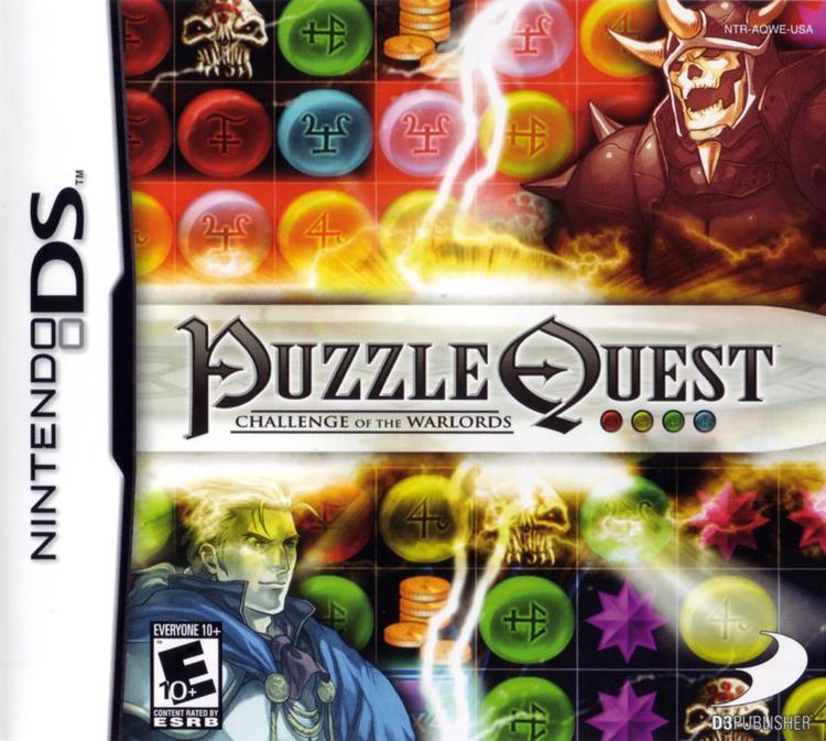 Puzzle Quest Challenge of the Warlords (Complete) (used)