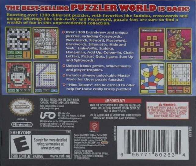Puzzler World 2 (Complete) (used)