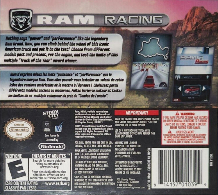 Ram Racing (Complete) (used)