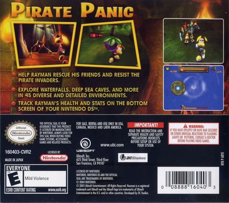 Rayman DS (Complete) (used)