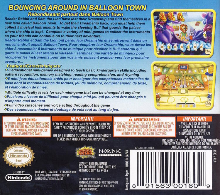 Reader Rabbit Kindergarten (Complete) (used)