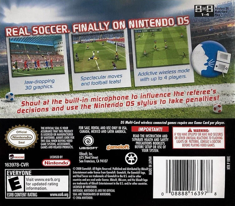Real Soccer 2008 (Complete) (used)