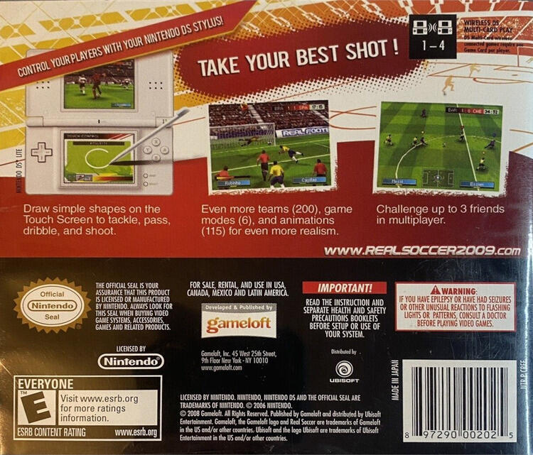 Real Soccer 2009 (Complete) (used)