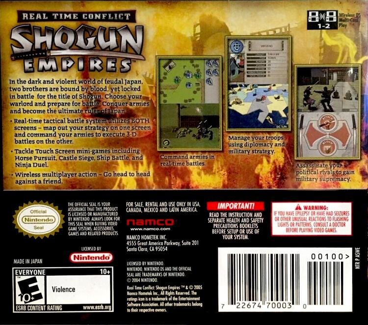 Real Time Conflict: Shogun Empires (Complete) (used)