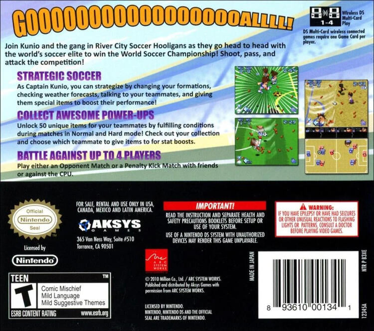 River City Soccer Hooligans (Complete) (used)
