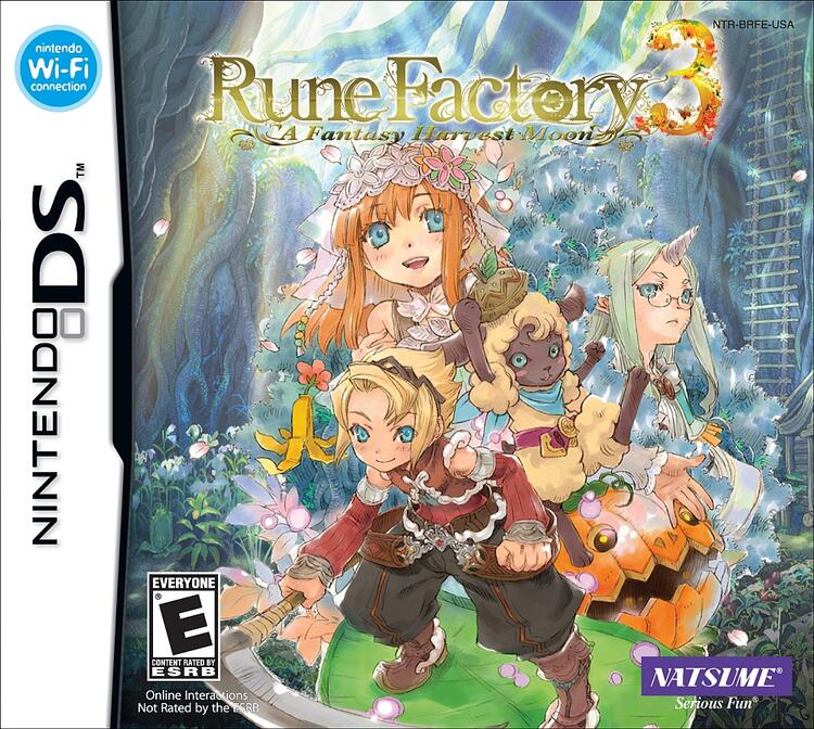 Rune Factory 3: A Fantasy Harvest Moon (Complete) (used)
