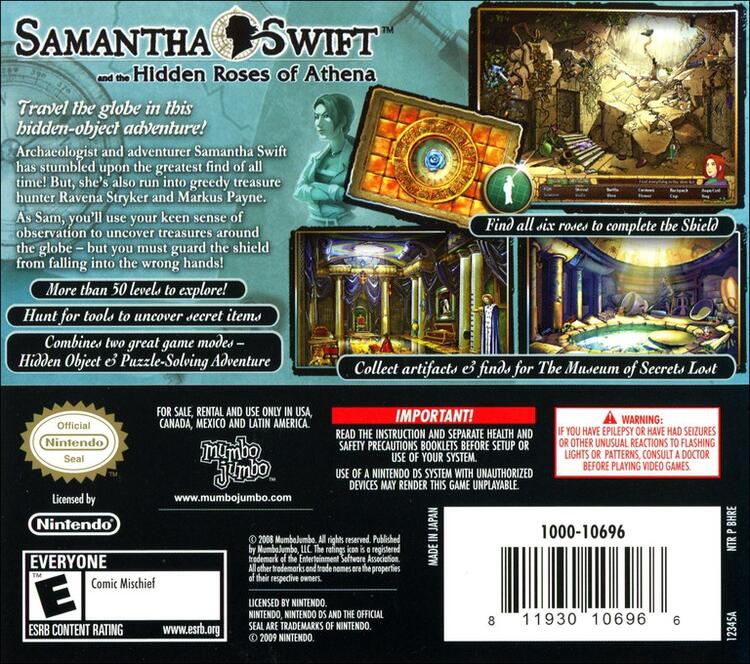 Samantha Swift and the Hidden Roses of Athena (Complete) (used)