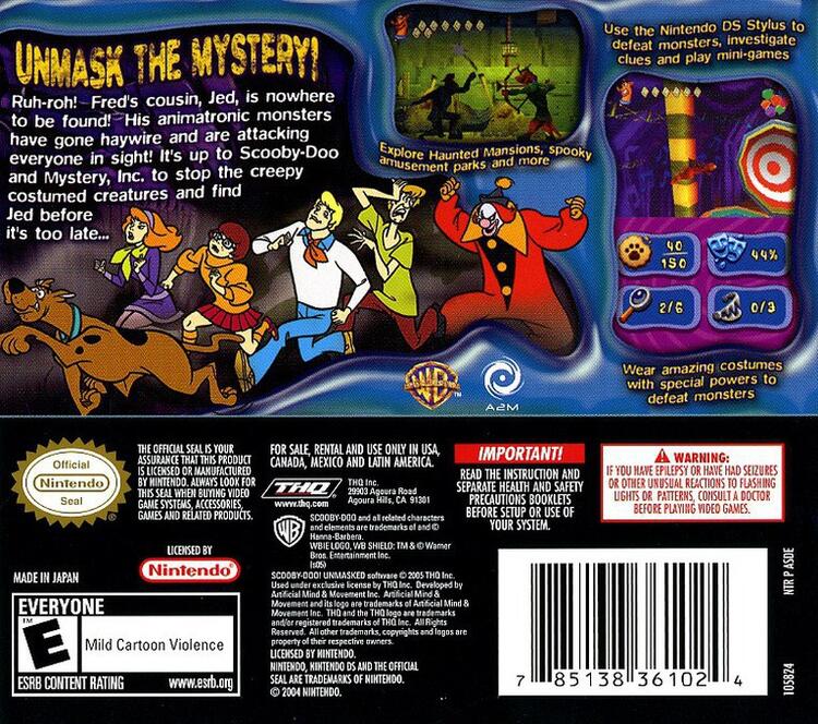 Scooby Doo Unmasked (Complete) (used)