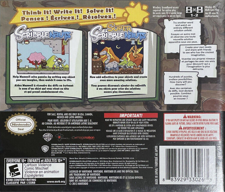 Scribblenauts Collection (Complete) (used)