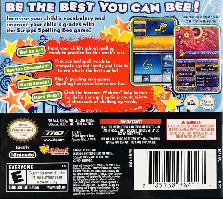 Scripps Spelling Bee (Complete) (used)