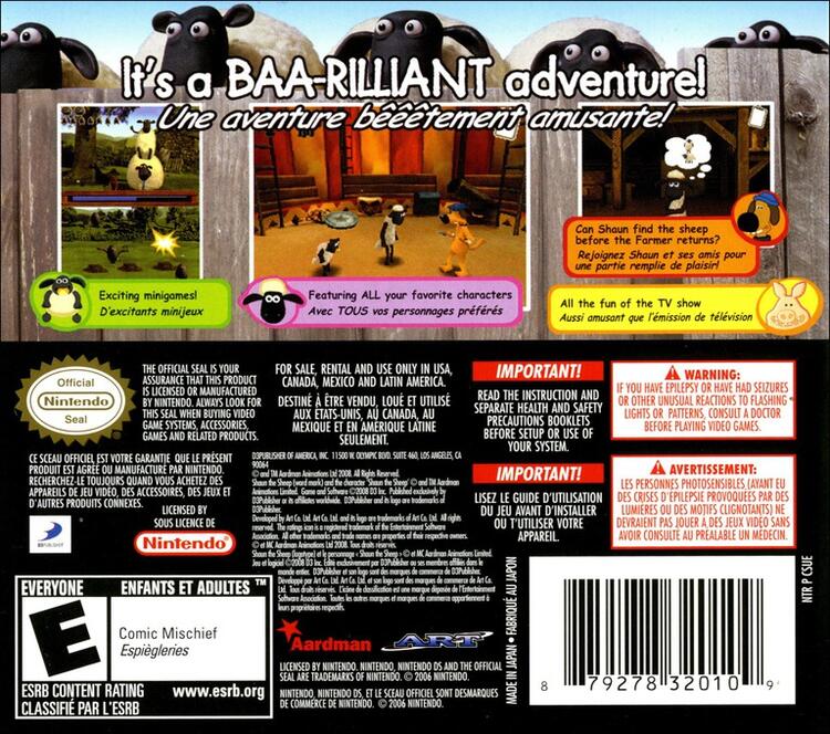Shaun the Sheep (Complete) (used)