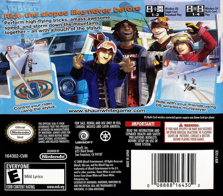 Shaun White Snowboarding (Complete) (used)