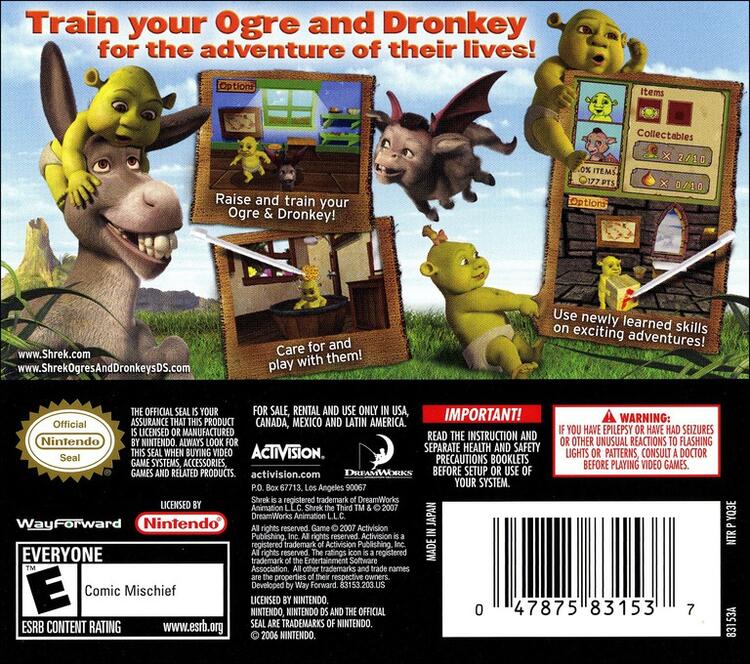 Shrek Ogres and Dronkeys (Complete) (used)