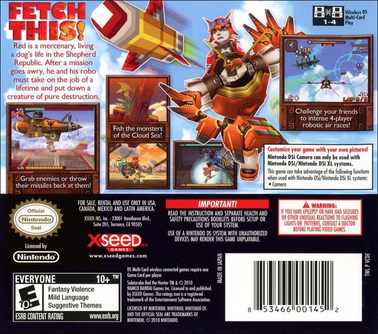 Solatorobo: Red The Hunter (Complete) (used)
