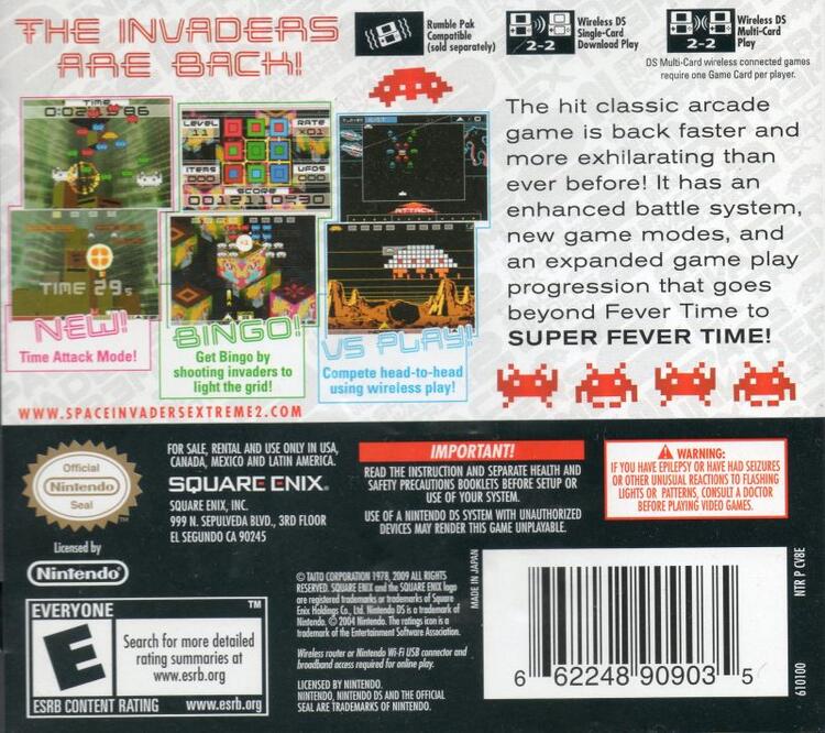 Space Invaders Extreme 2 (Complete) (used)