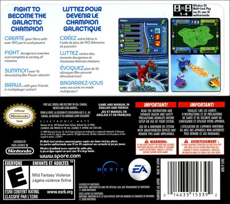 Spore Hero Arena (Complete) (used)