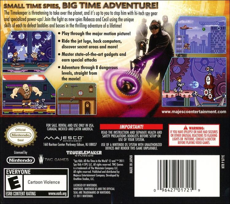 Spy Kids: All the Time in the World (Complete) (used)