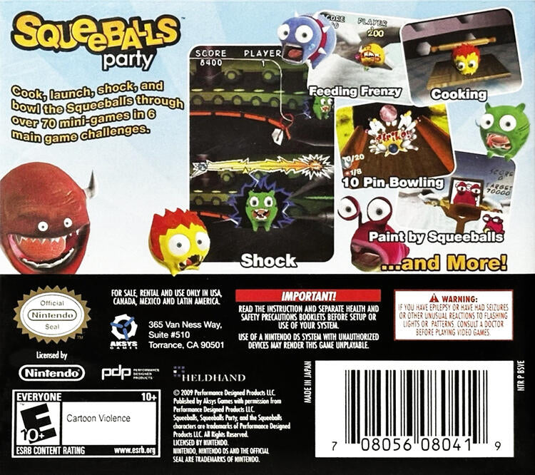 Squeeballs Party (Complete) (used)