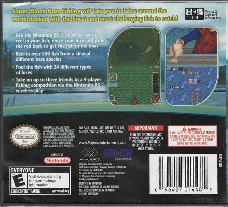 Super Black Bass Fishing (Complete) (used)