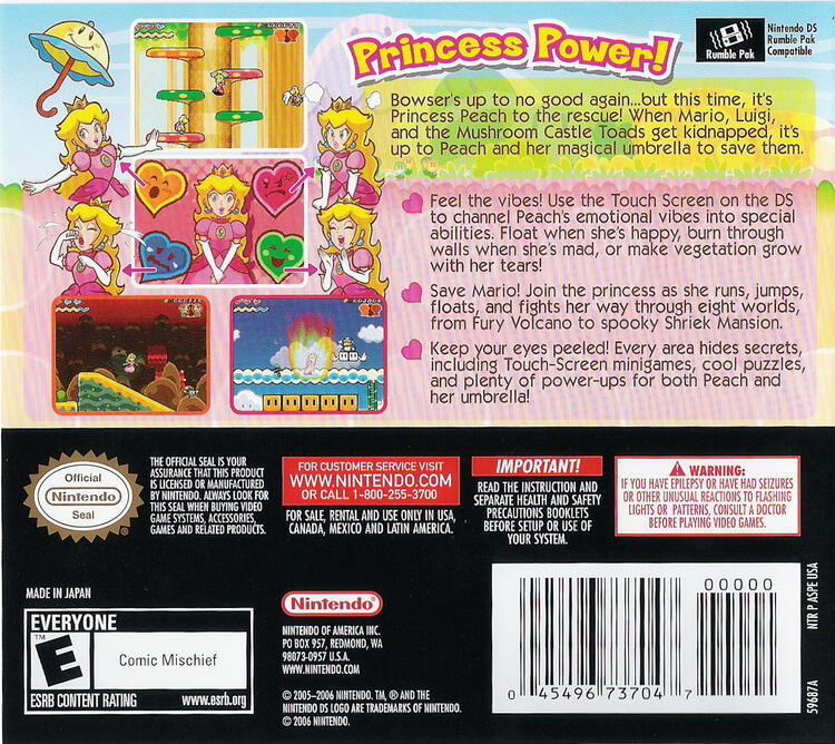 Super Princess Peach (Complete) (used)