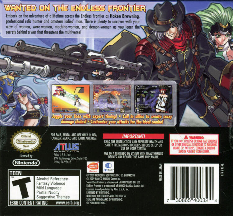 Super Robot Taisen OG Saga Endless Frontier (Complete) (used)