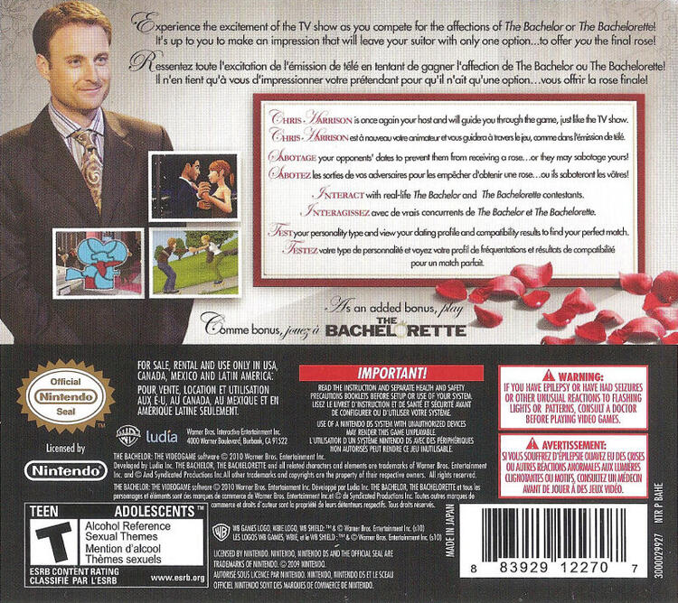 Bachelor, The (Complete) (used)