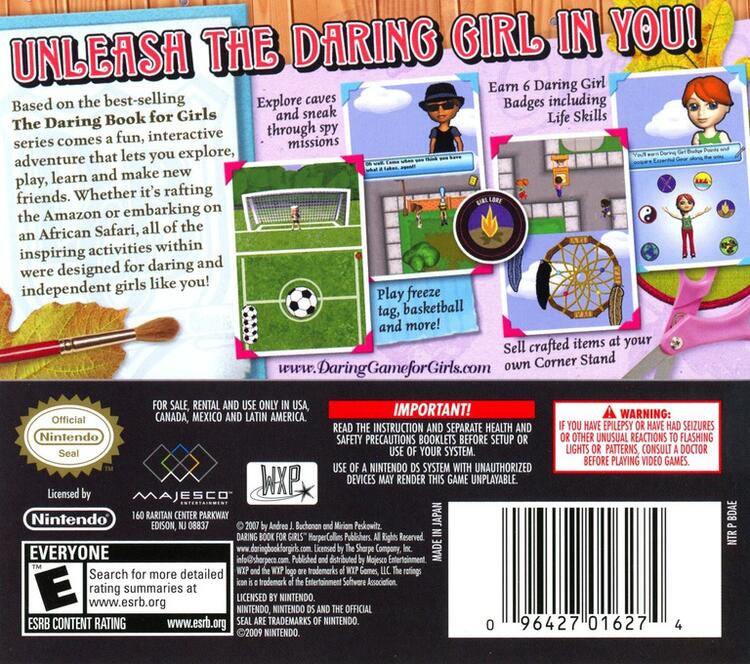Daring Game for Girls, The (Complete) (used)