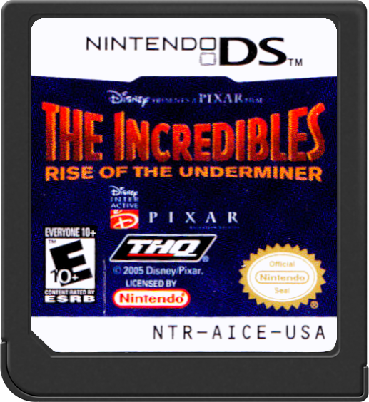 Incredibles, The: Rise of the Underminer (Complete) (used)