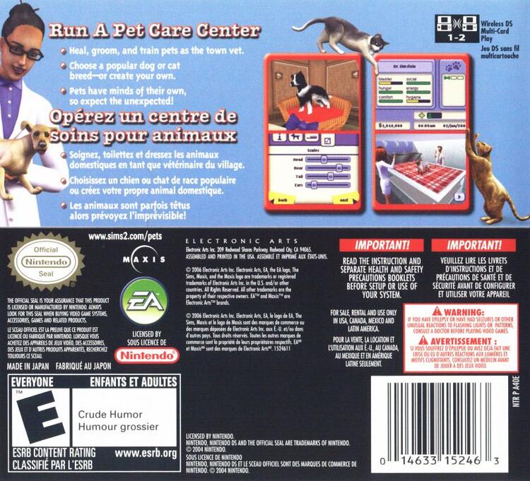Sims 2, The: Pets (Complete) (used)