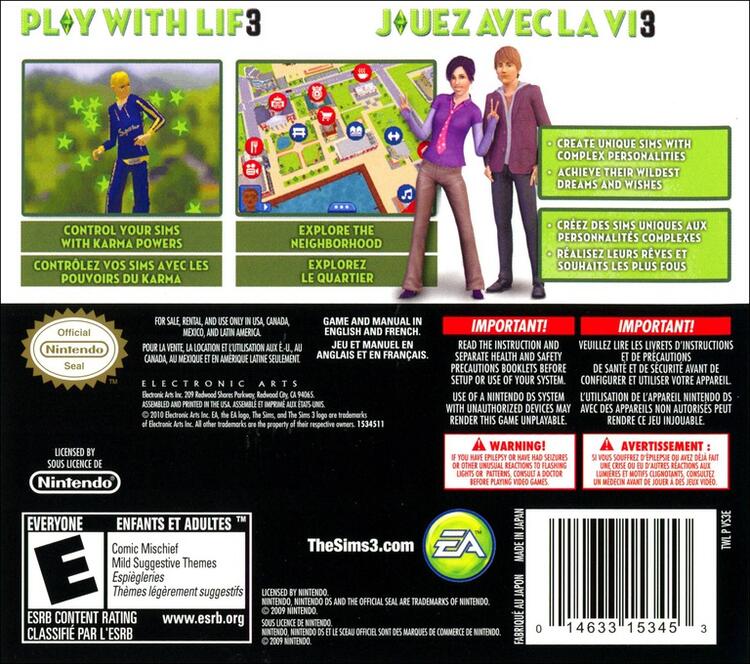 Sims 3, The (Complete) (used)