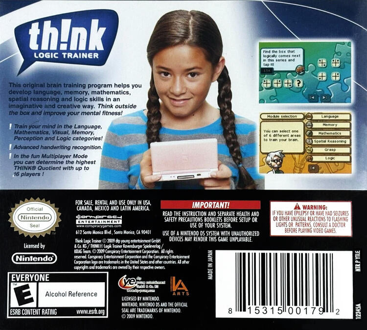 Think: Logic Trainer (Complete) (used)