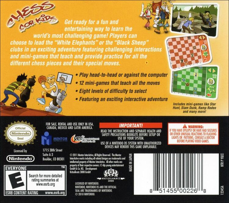 ThinkSmart: Chess for Kids (Complete) (used)