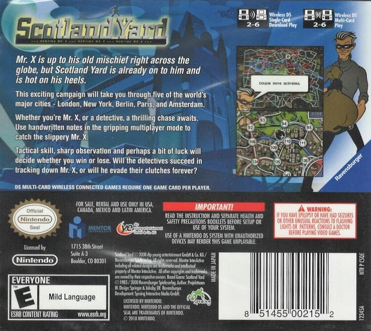 ThinkSmart: Scotland Yard (Complete) (used)