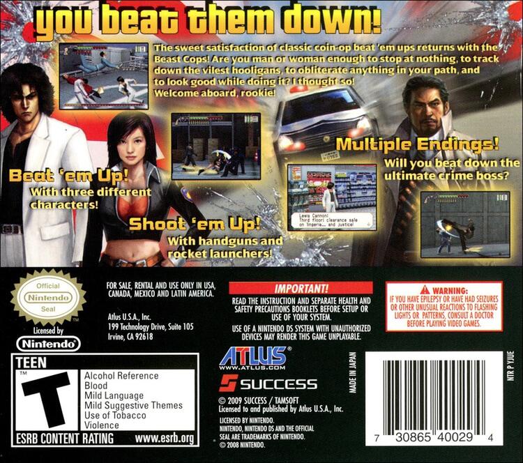 Tokyo Beat Down (Complete) (used)