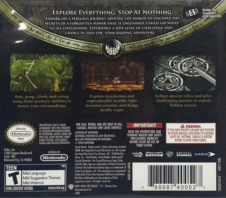 Tomb Raider Underworld (Complete) (used)