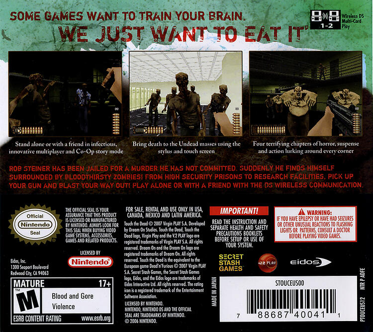 Touch the Dead (Complete) (used)