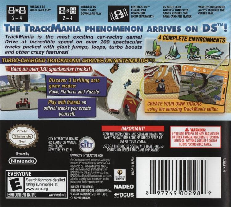 TrackMania Turbo (Complete) (used)