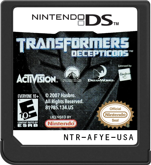 Transformers Decepticons (Complete) (used)